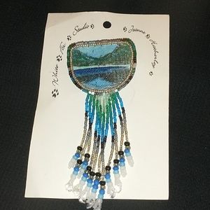 Native American brooch